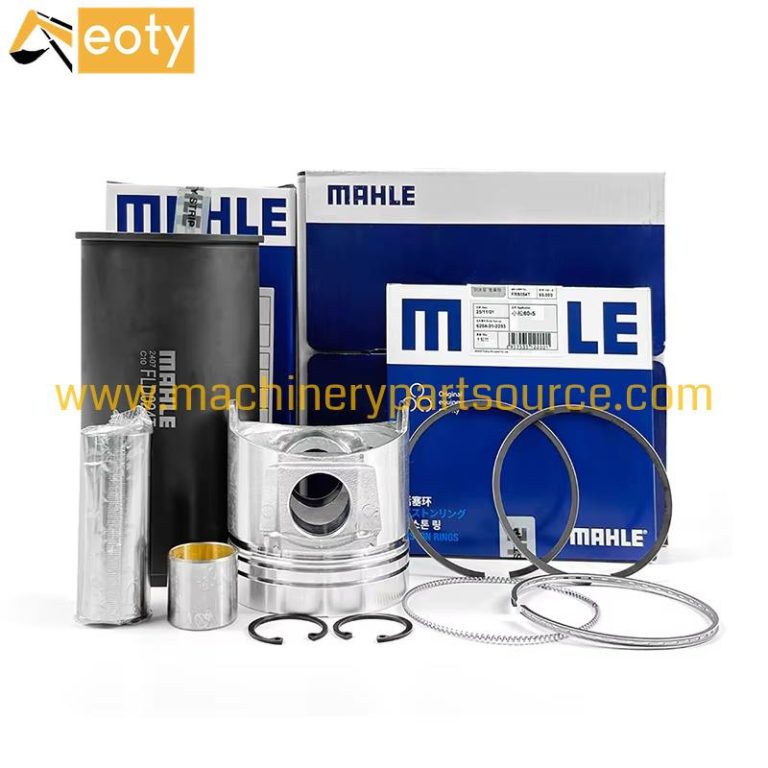 S4D95 4D95 Mahle Cylinder Liner and Piston Kit with Piston Ring Set for Diesel Engine Excavator