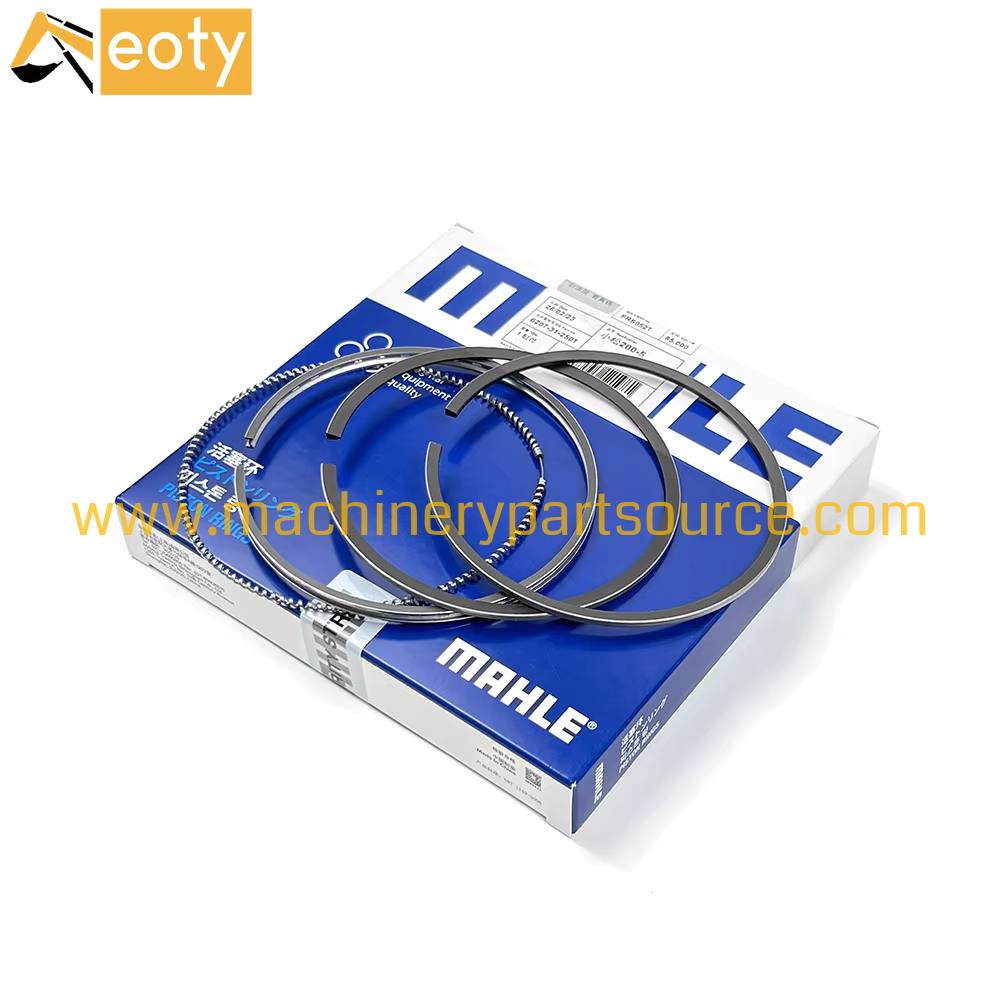 Mahle 6D95-5 Engine Piston Ring Assembly 6207-31-2501 for Komatsu PC200-5 Excavator
