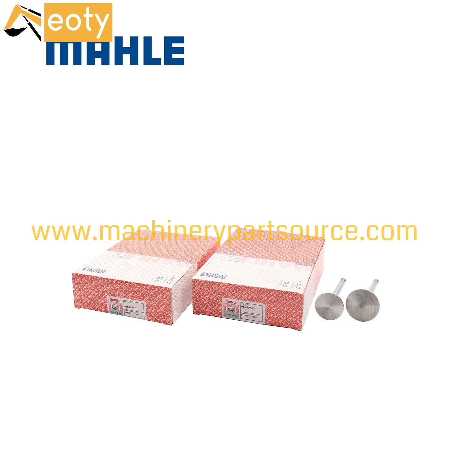 Intake & Exhaust Valve Set 0428-5986 For Volvo D6D D6E Engine Excavator EC210 EC290 EC360