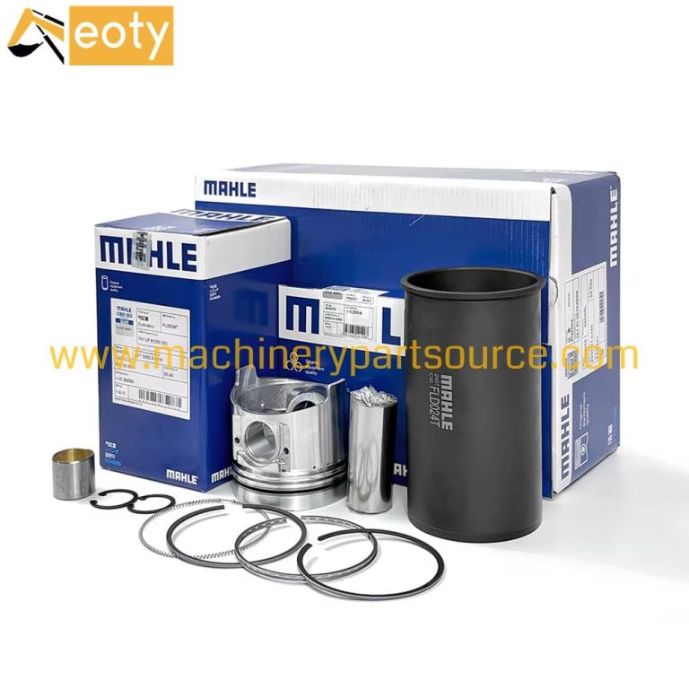 Mahle S6D95L Engine Overhaul Kit with Cylinder Liner, Piston & Ring for Komatsu PC200-6 Excavator