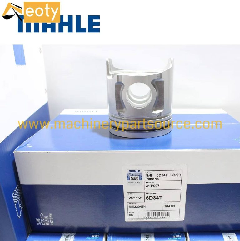 ME220454 MAHLE 6D34 Piston 52mm Combustion Chamber for SK100-6 Excavator Engine
