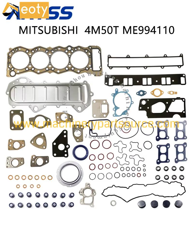 Mitsubishi 4M50T ME994110 Engine Full Gasket Kit For Excavator Engine Parts