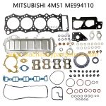 Mitsubishi 4M51 ME994110 Engine Full Gasket Kit for Excavator Engine Parts