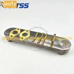 Mitsubishi 6D14-4P ME034561 Engine Oil Cooler For Excavator Engine Parts