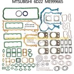 Mitsubishi 6D22 Engine Full Gasket Kit ME999665 for Excavator Engine Parts