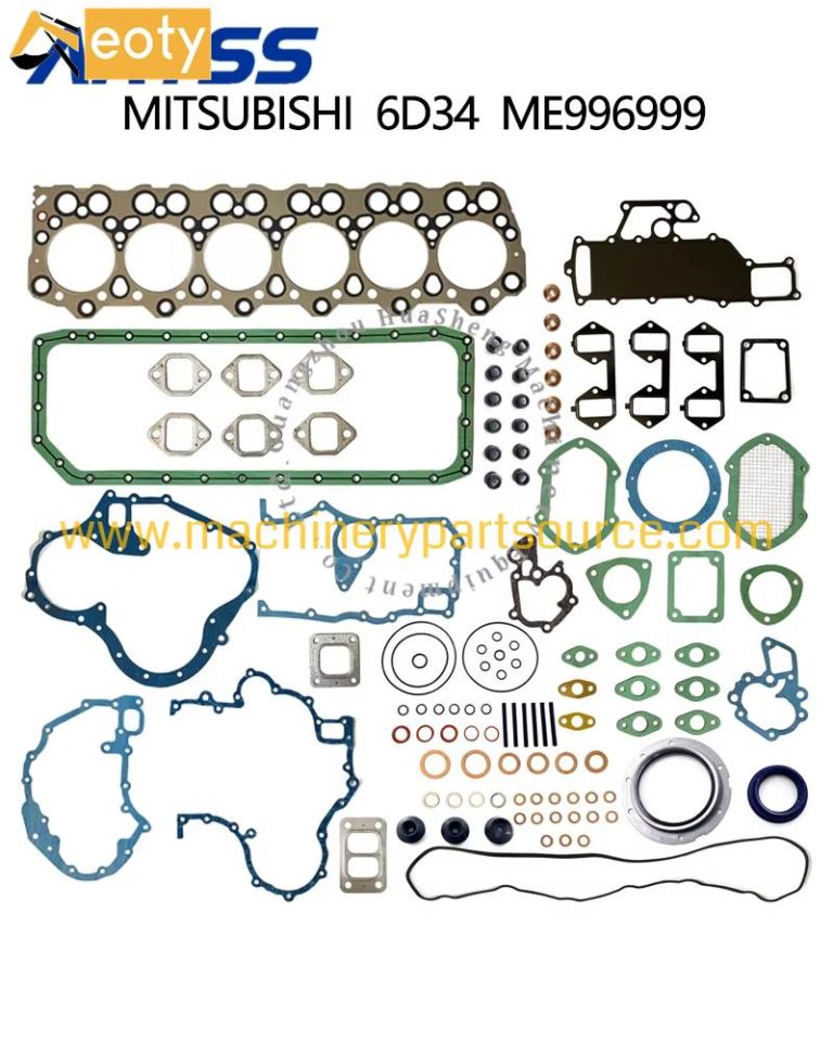 Mitsubishi 6D34 Engine Overhaul Gasket Kit OEM ME996445 ME081541 Complete Oil Seal O-Ring for