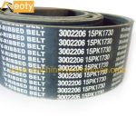 KTA19-G4 Genset Fan Belt 3002206 for 1110 Diesel Engine