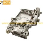 Oil Cooler Side Cover VOE21099784 For Volvo D6E Engine EC210B EC210C EC220D Excavator