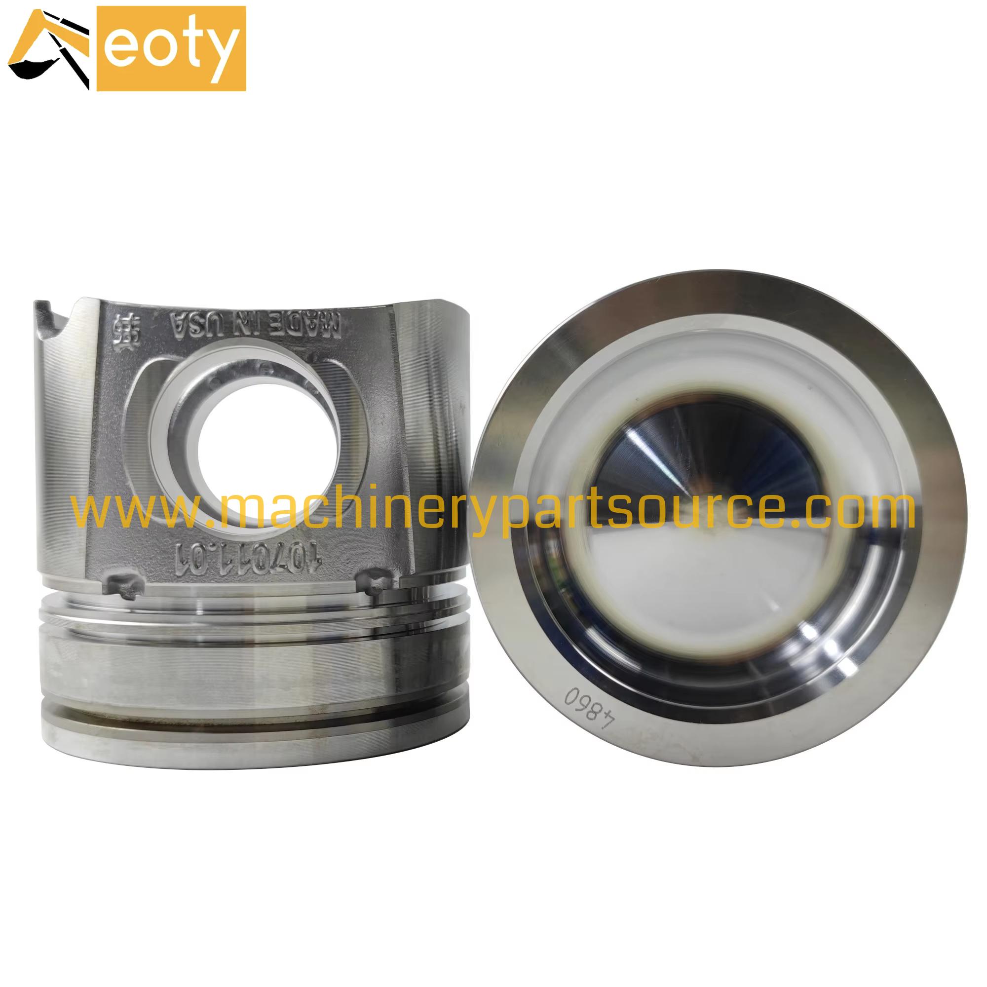 Oem Quality Std 107mm Engine Piston 4934860 3975868 4931888 Fitting For Cummins Isb Qsb 6.7l 6d107