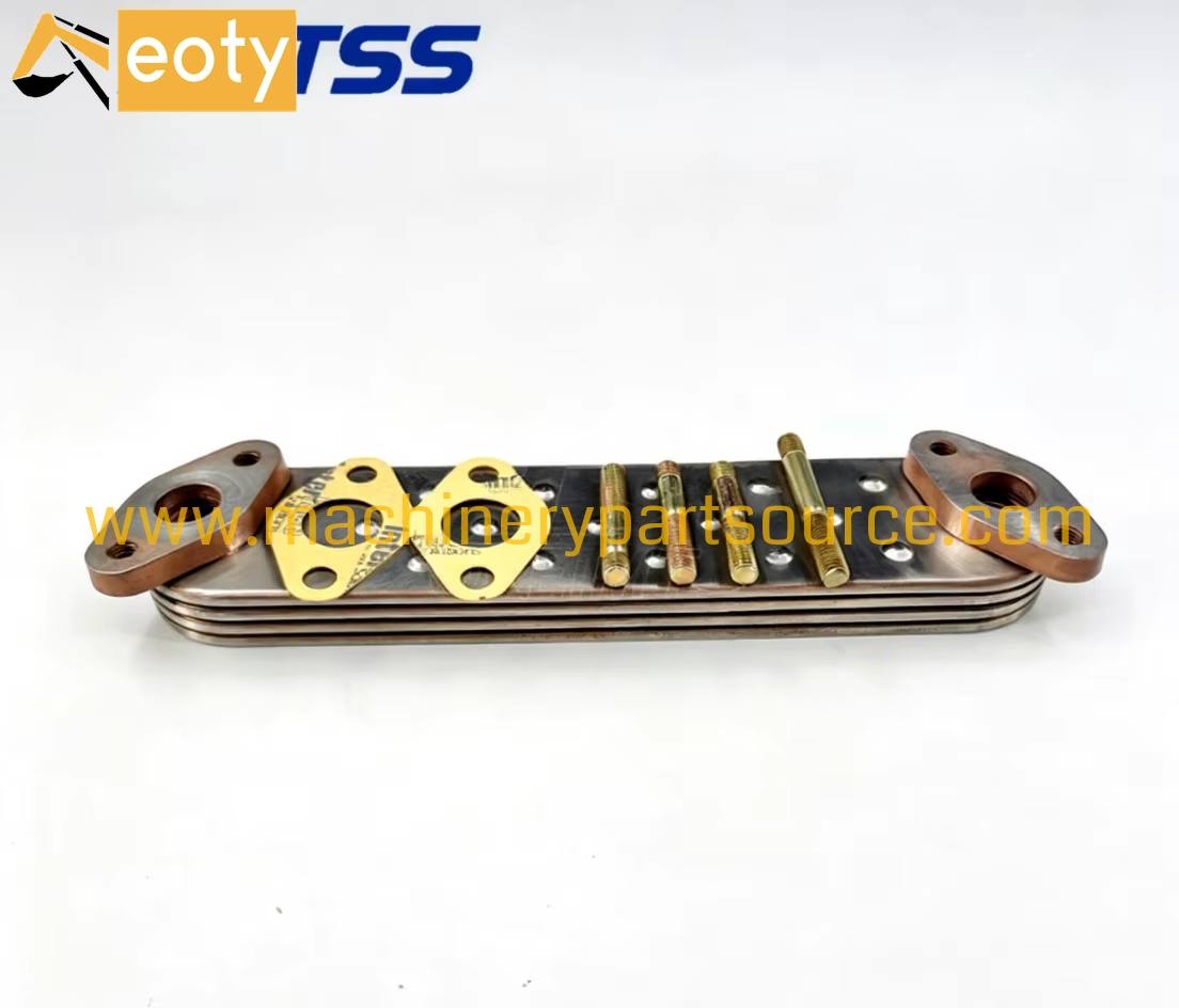 Oil Cooler Core for Isuzu 4BD1 4P Engine Excavator Spare Parts