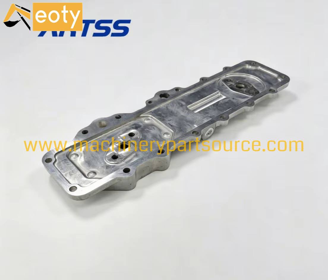 Oil Cooler Cover for Caterpillar Cat S4K-DZT Engine Excavator Spare Parts