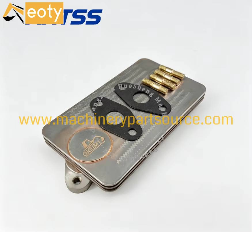 Oil Cooler for Komatsu 4D95 Engine Excavator Spare Parts 6204-61-5100 / 600-651-1510