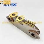 Oil Cooler For Mitsubishi 4M40-4P Engine Excavator Spare Parts 15710-66020 product image 2