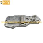 Oil Cooler Side Cover 6735-61-2220 3284170 for Komatsu 6D102-2 6BT5.9 PC200-7 PC220-7 PC270-7