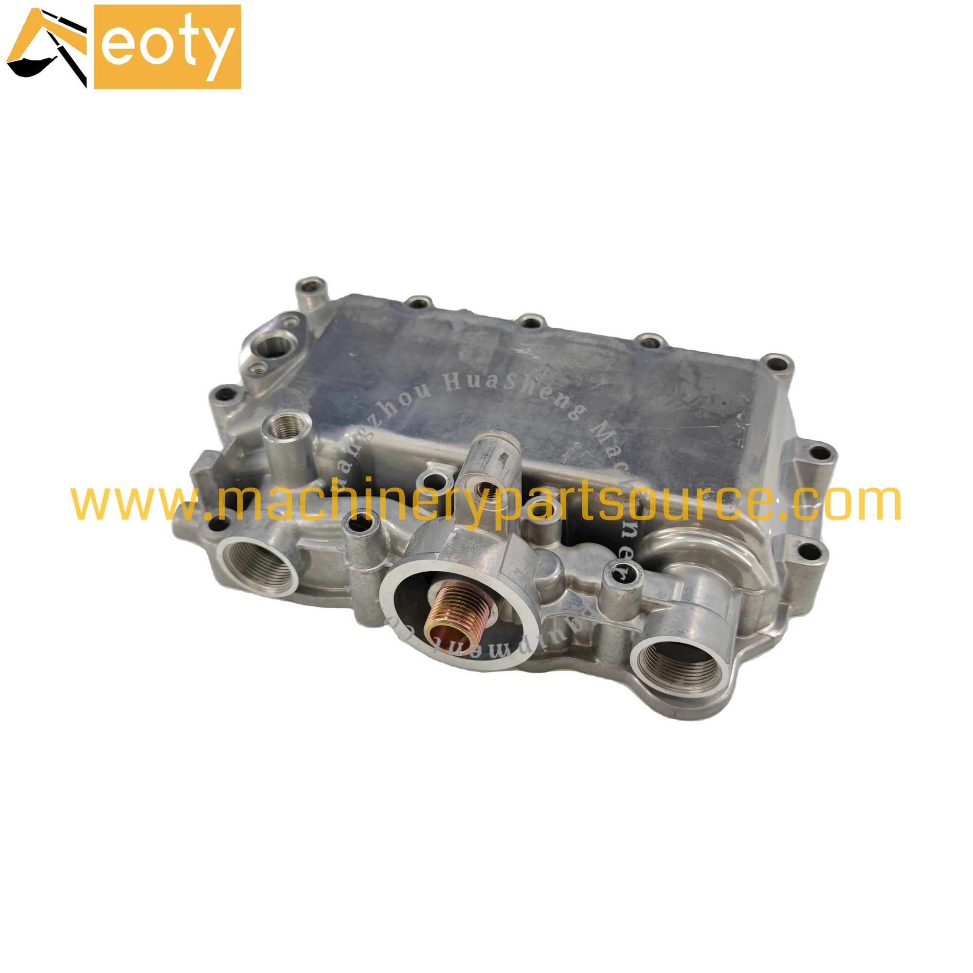 Oil Cooler Side Cover Without Lugs VOE20459228 for Volvo D7D Engine EC290B EC240B Excavator