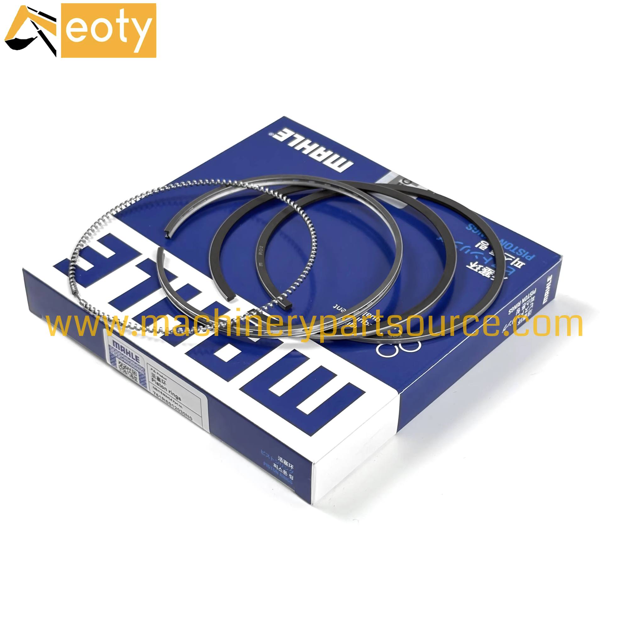 Original Mahle Piston Rings 6204312203 For Komatsu S4D95 Engine PC60 PC60-6 PC60-7 PC120 Excavator