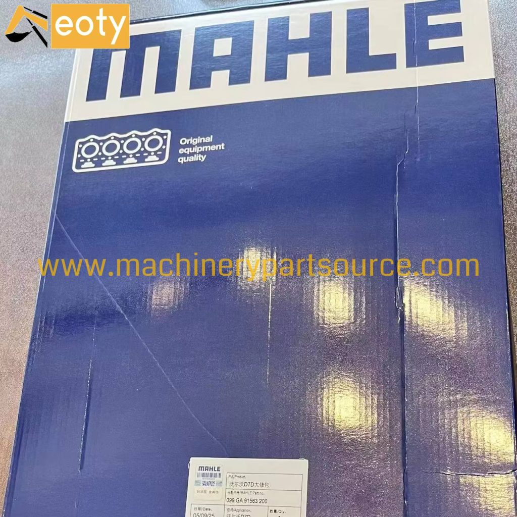 Mahle D7D Full Overhaul Gasket Kit for Volvo Excavator Engine Repair