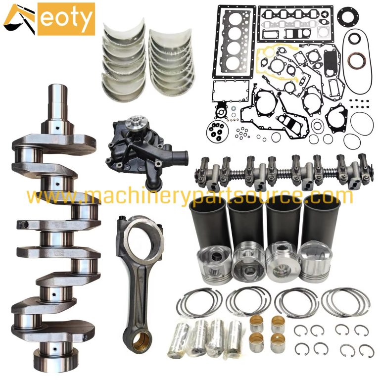 Overhaul Rebuild Kits For Isuzu Excavator 4le2 Cylinder Piston Set Gasket Kit Bearing Pump