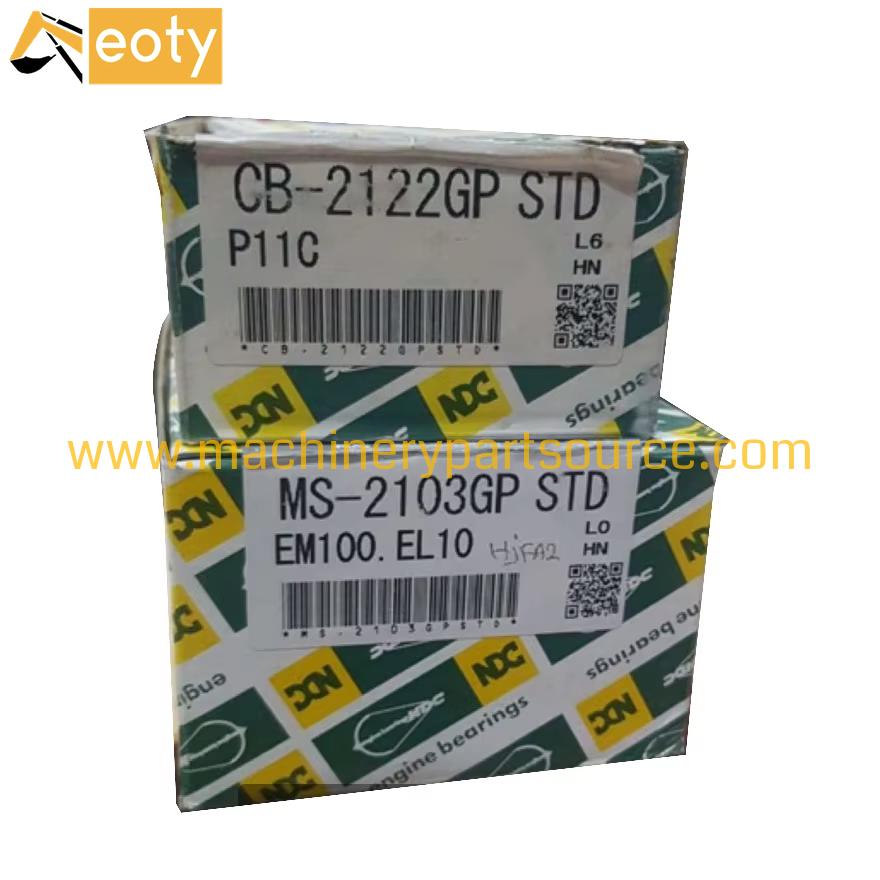 P11C Crankshaft Main Bearing MS-2103GP STD & Con Rod Bearing CB-2122GP for Hino J05C J08C H07D