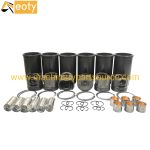 Komatsu PC450-10 SAA6D125-7 Cylinder Liner Kit 6252-31-2110 Engine Parts product image 2