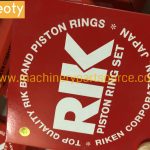 Piston Ring 1ZZ 1ZZ-FE for Toyota Engine 13011-22040 13011-0D010 85mm product image 3