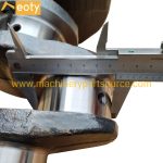 QSB4.5 Crankshaft for Cummins Engine Parts – Excavator, Truck, Loader product image 5