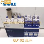 Komatsu PC200-6 Excavator Engine Rebuild Overhaul Kit 6D102 6BT MAHLE 3907163