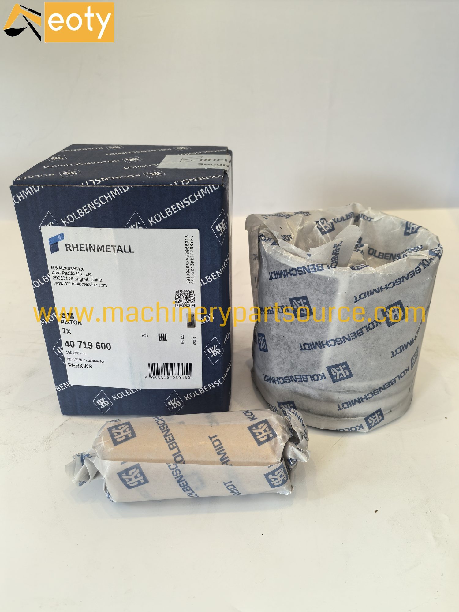 Rheinmetall Kolbenschmidt 40 719 600 Piston 105mm for Perkins 3054C Diesel Engine
