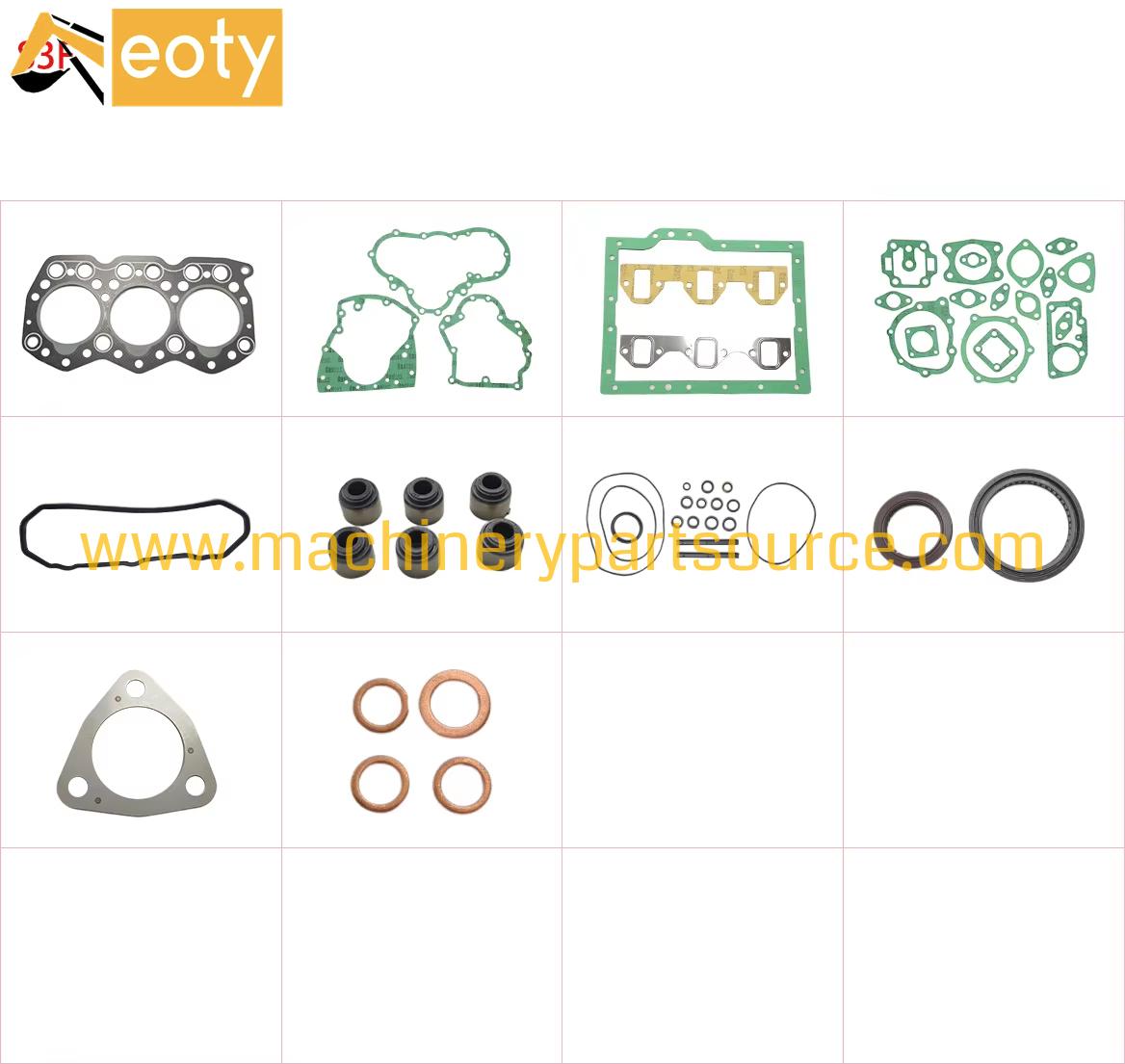 S3F Gasket Kit 36794-00011 for Mitsubishi Diesel Engine Repair Parts Set