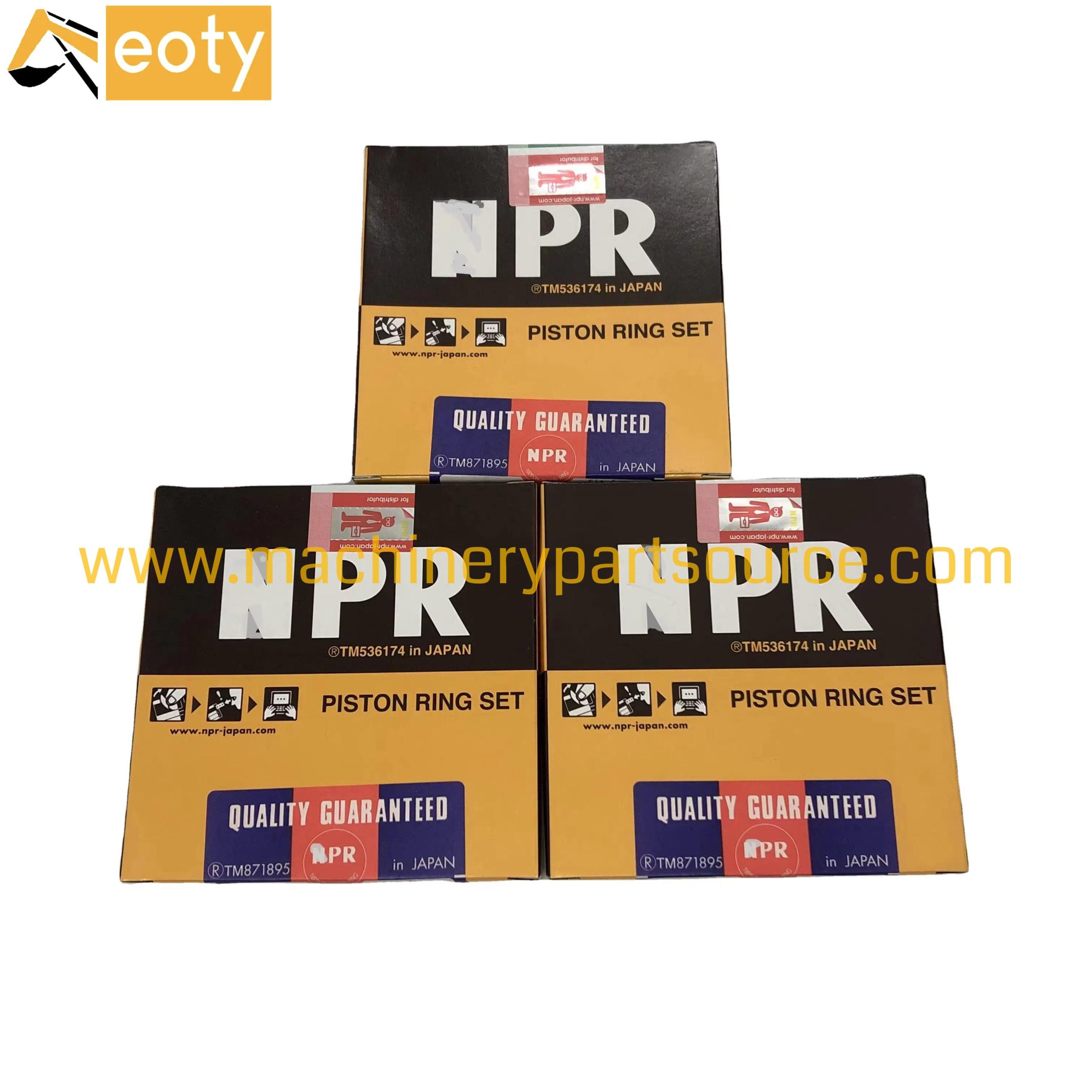 SDH20086ZY Piston Rings Set 13011-3221A For Hino J05CT Excavator Truck Engine