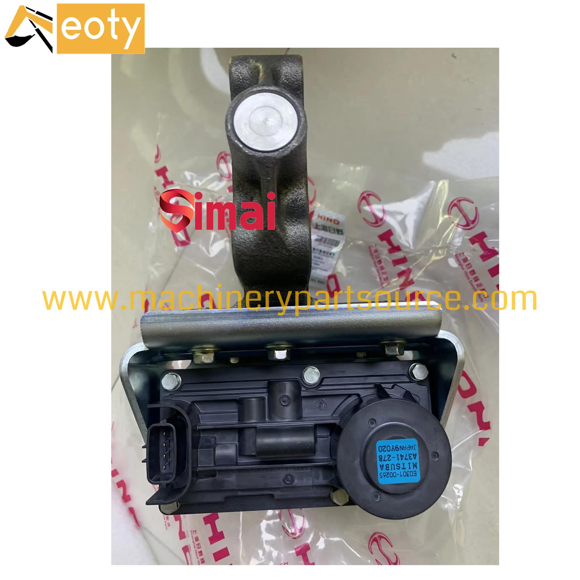 Sk200-9 Sk350-9 Engine Egr Valve Assy E0301-00265 Mitsuba A3741-278 Japan9y020