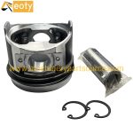 Std 70mm Engine Piston And Ring Set 119515-22080 For Yanmar 2d70e-5 3tnv70 2ym15 3ym20 Vio15 Mini