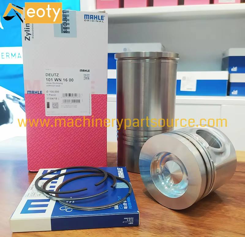 Volvo D7E 20865990 Piston Liner Kit for EC240B Excavator Mahle Diesel Engine Rebuild Cylinder Liner
