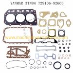 Yanmar 3D84-2 Engine Full Gasket Set for Excavator & Forklift Engine Parts