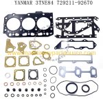 Yanmar 3D84-3 Engine Full Gasket Kit for Excavator & Forklift Engine Parts