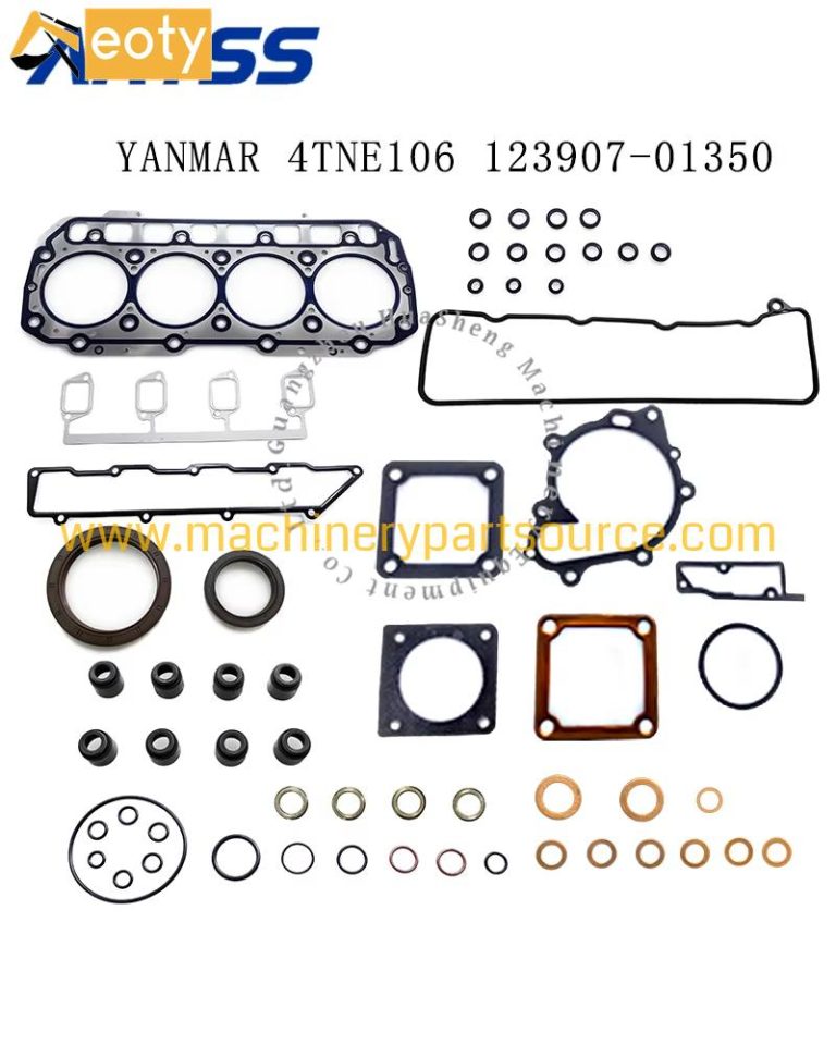Yanmar 4TNE106 Engine Full Gasket Kit 123907-01350 for Forklift & Excavator Engine Parts