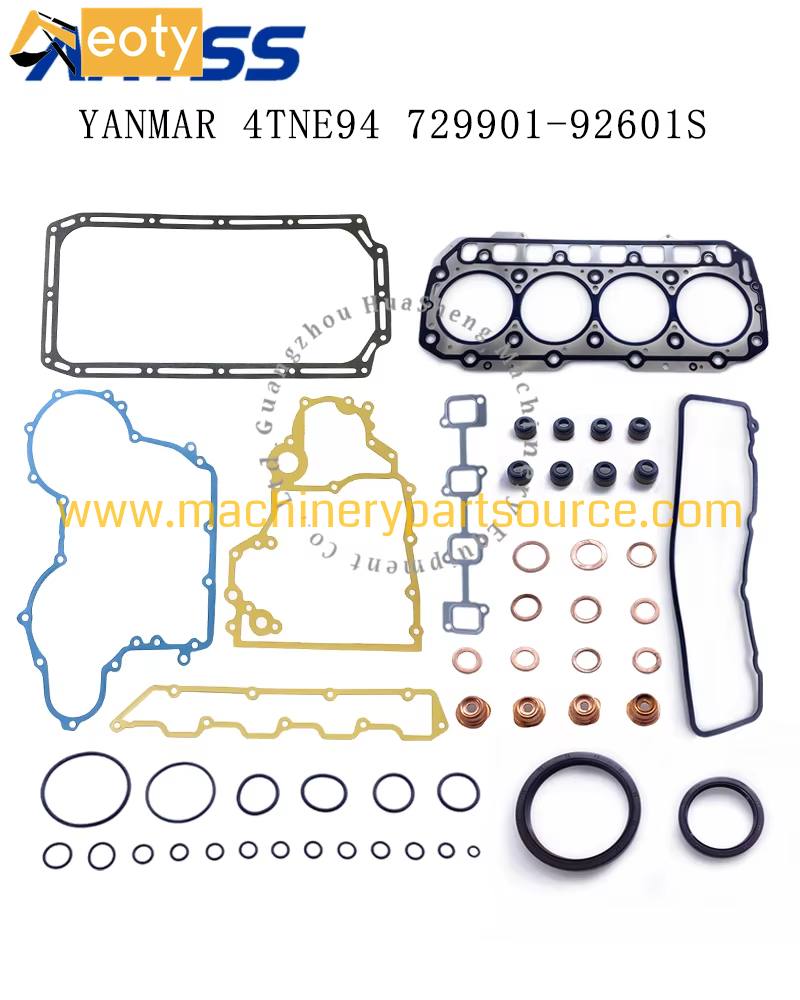 Yanmar 4TNE94 Engine Full Gasket Kit 729901-92601S for Forklift Excavator Parts