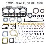 Yanmar 4TNV106 Engine Full Gasket Kit 723900-92740 for Excavator Forklift Parts