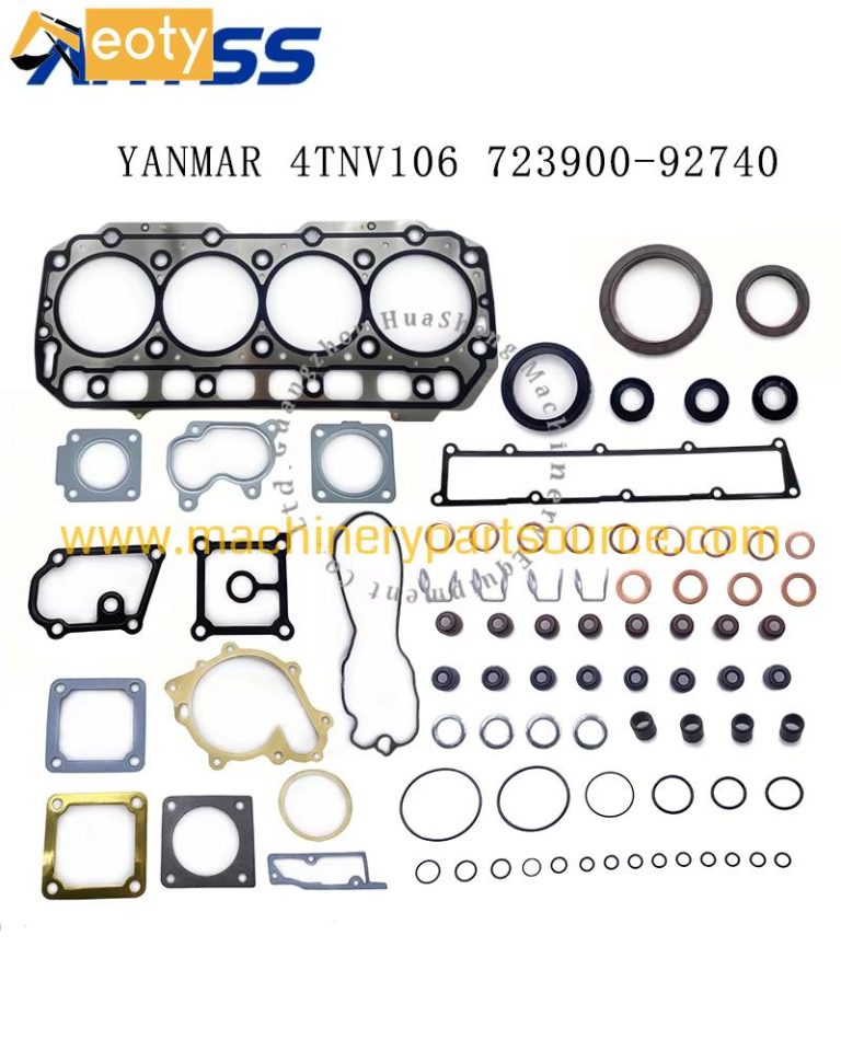 Yanmar 4TNV106 Engine Full Gasket Kit 723900-92740 for Excavator Forklift Parts