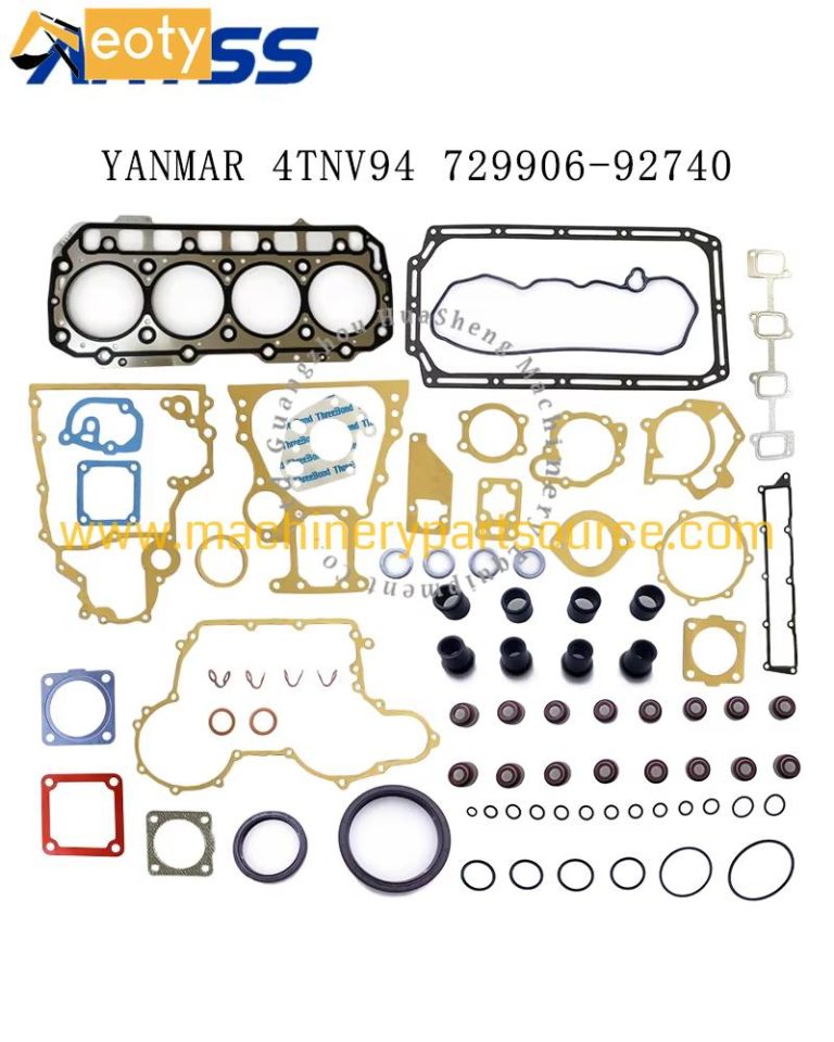 Yanmar 4TNV94 Engine Full Gasket Kit 729906-92740 for Excavator & Forklift Parts