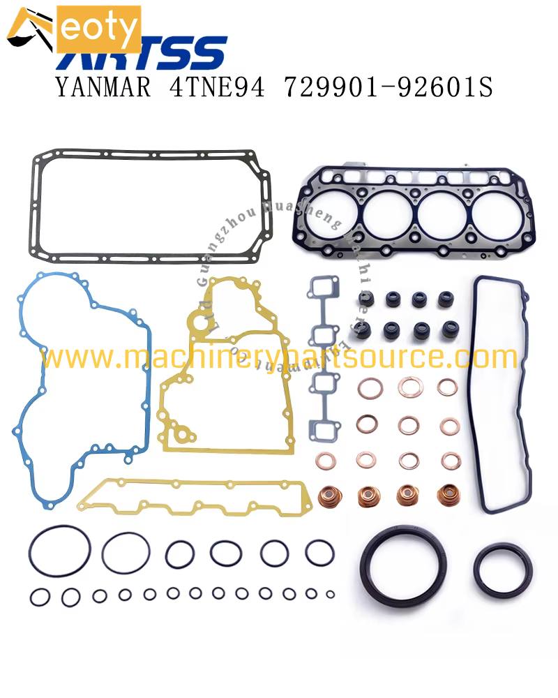Ym729901-92601s 4d94 Full Gasket Kit For Yanmar 4tne94 Engine Vio40 Excavator 729901-92601s